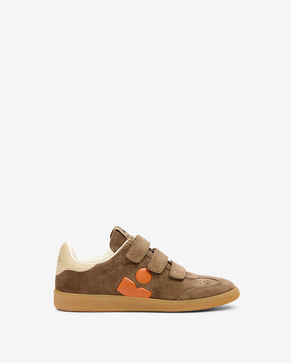 Beth sneakers Woman Khaki-orange 1