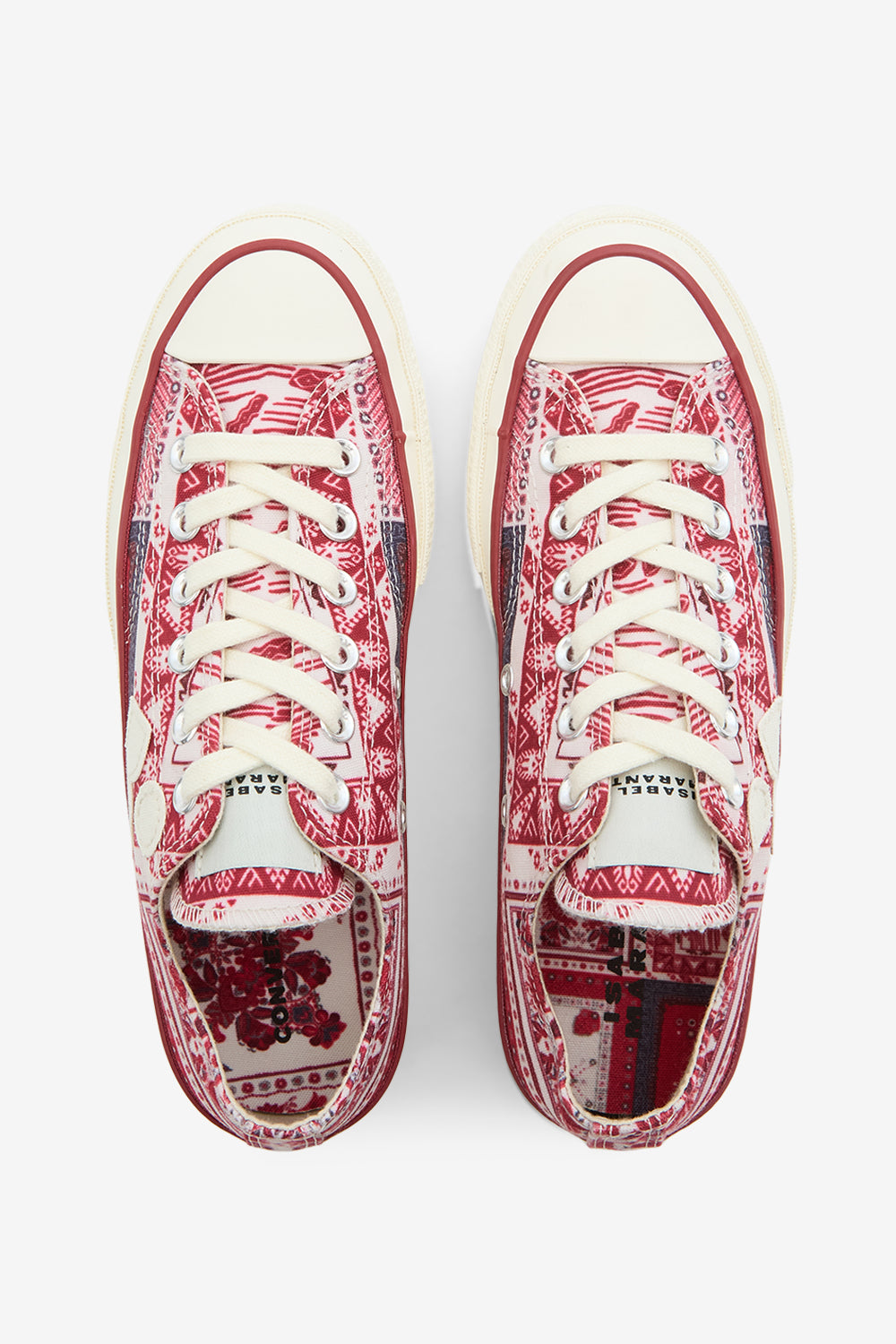 Sneakers chuck 70  basses isabel marant x converse - Vanilla/ice/red/black - Woman - 4