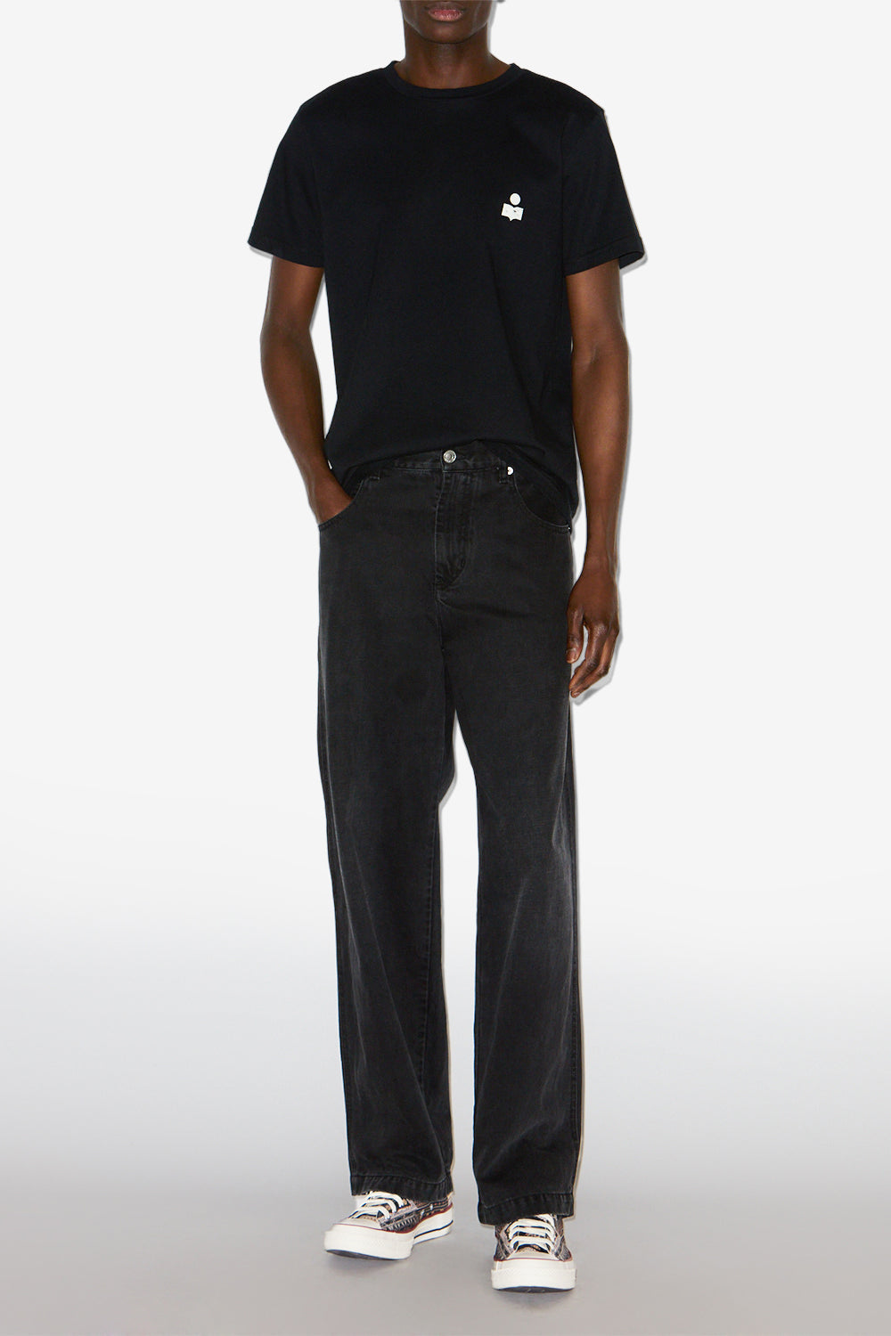 Isabel marant x converse chuck 70 high-top sneakers - Black/vanilla ice/red - Woman - 7