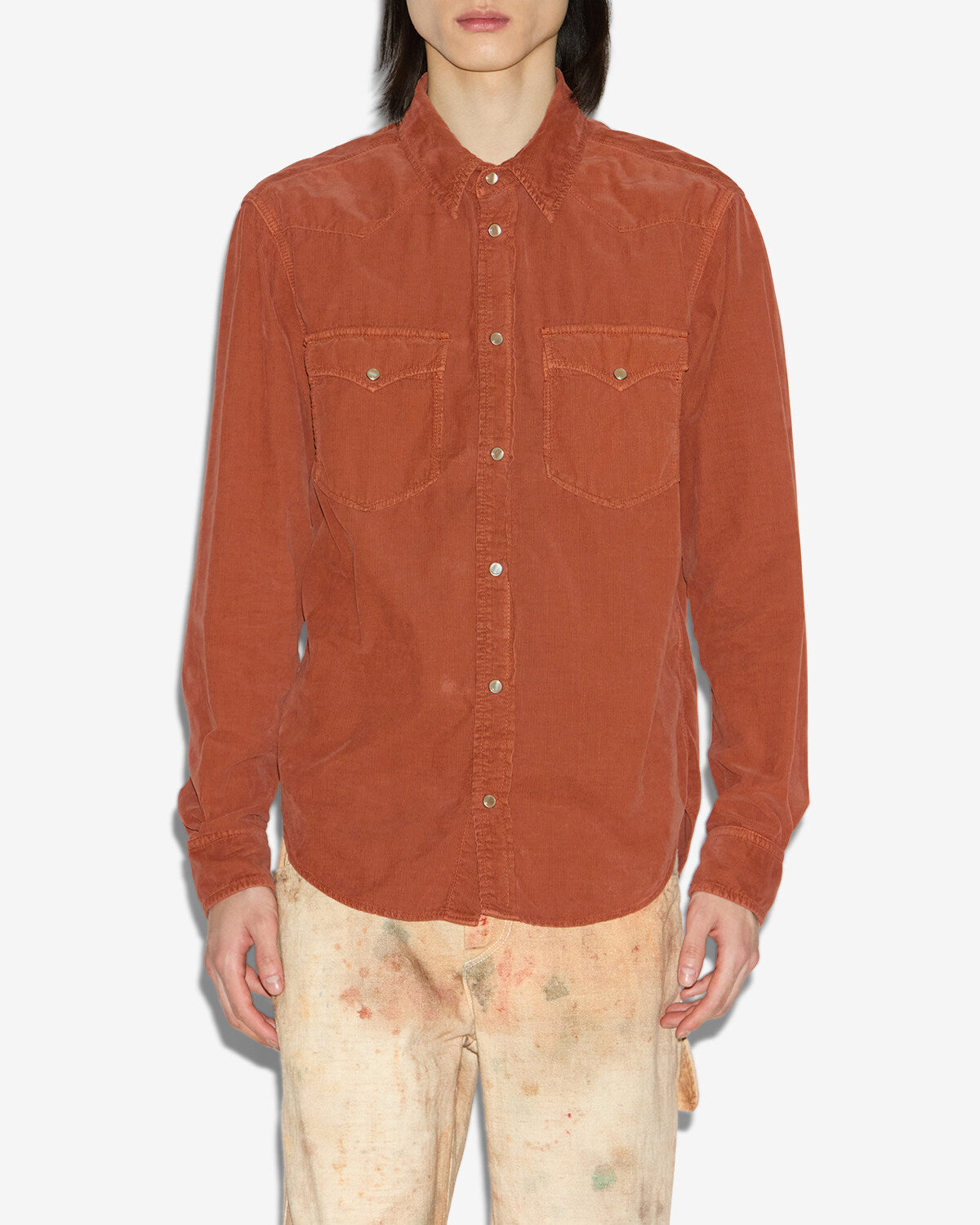 Vasco shirt Man Orange 5