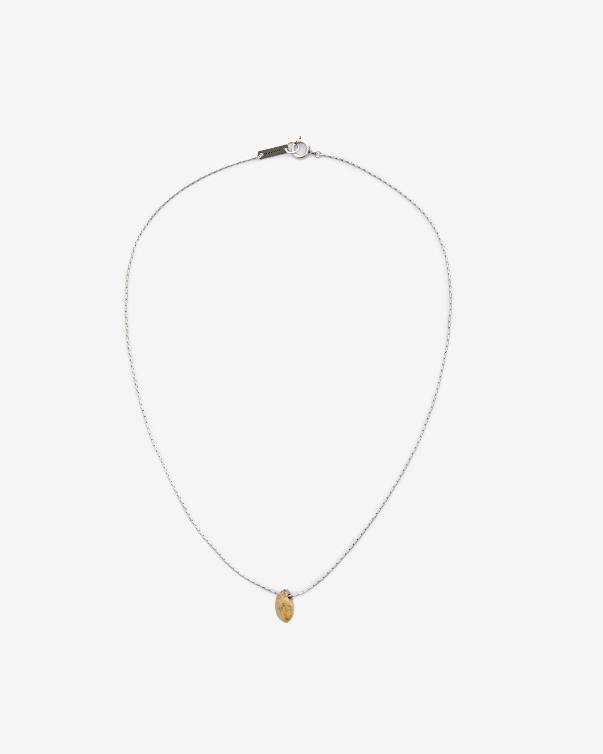 Collana rock man Man Natural and silver 2