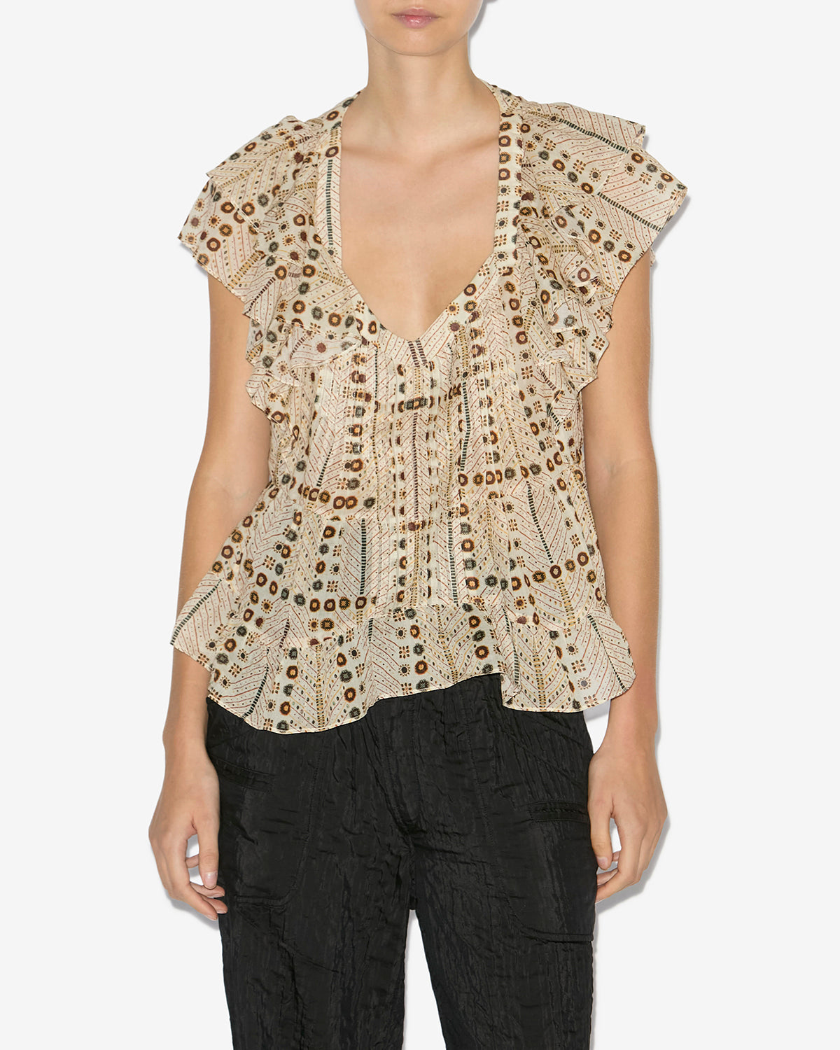 Madrana top Woman Ecru 5