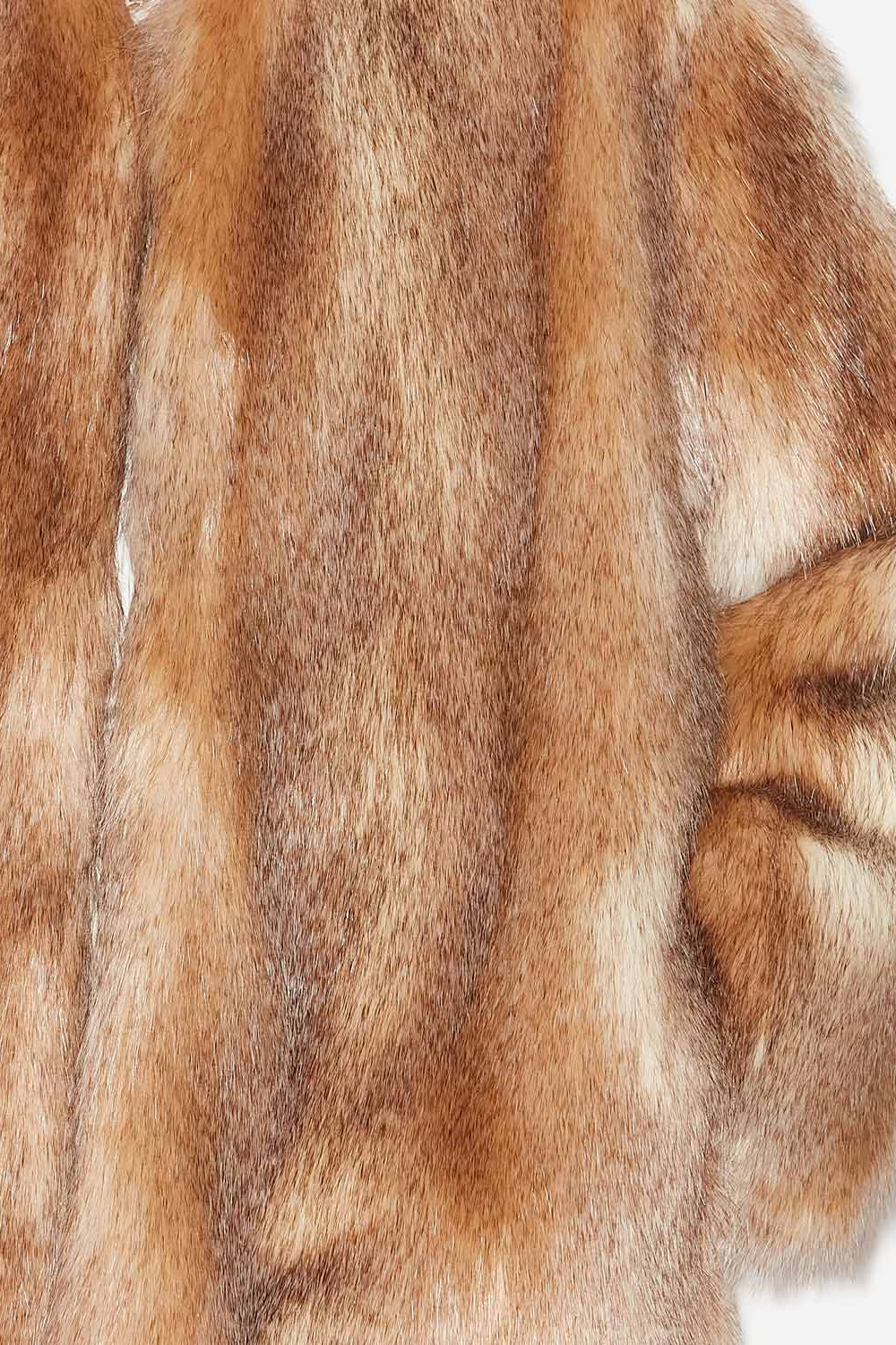 Manteau aglae effet fourrure - Naturel - Woman - 3