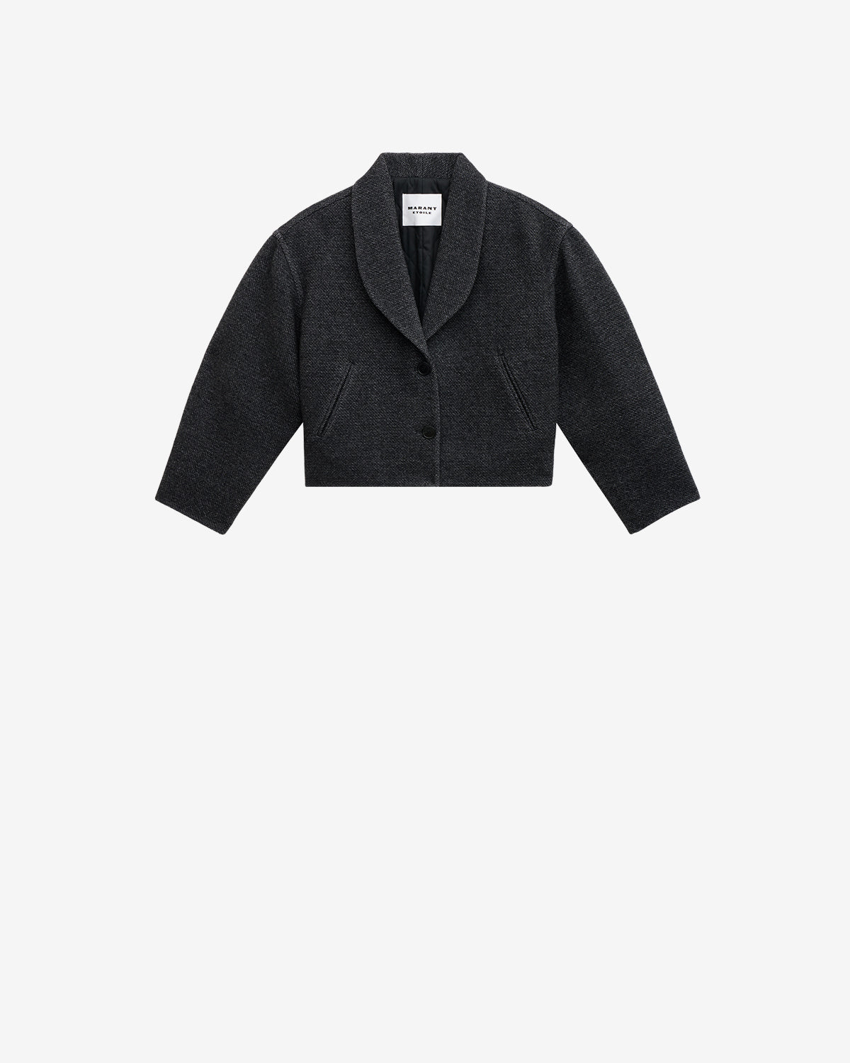 Cappotto lanna Woman Anthracite 1