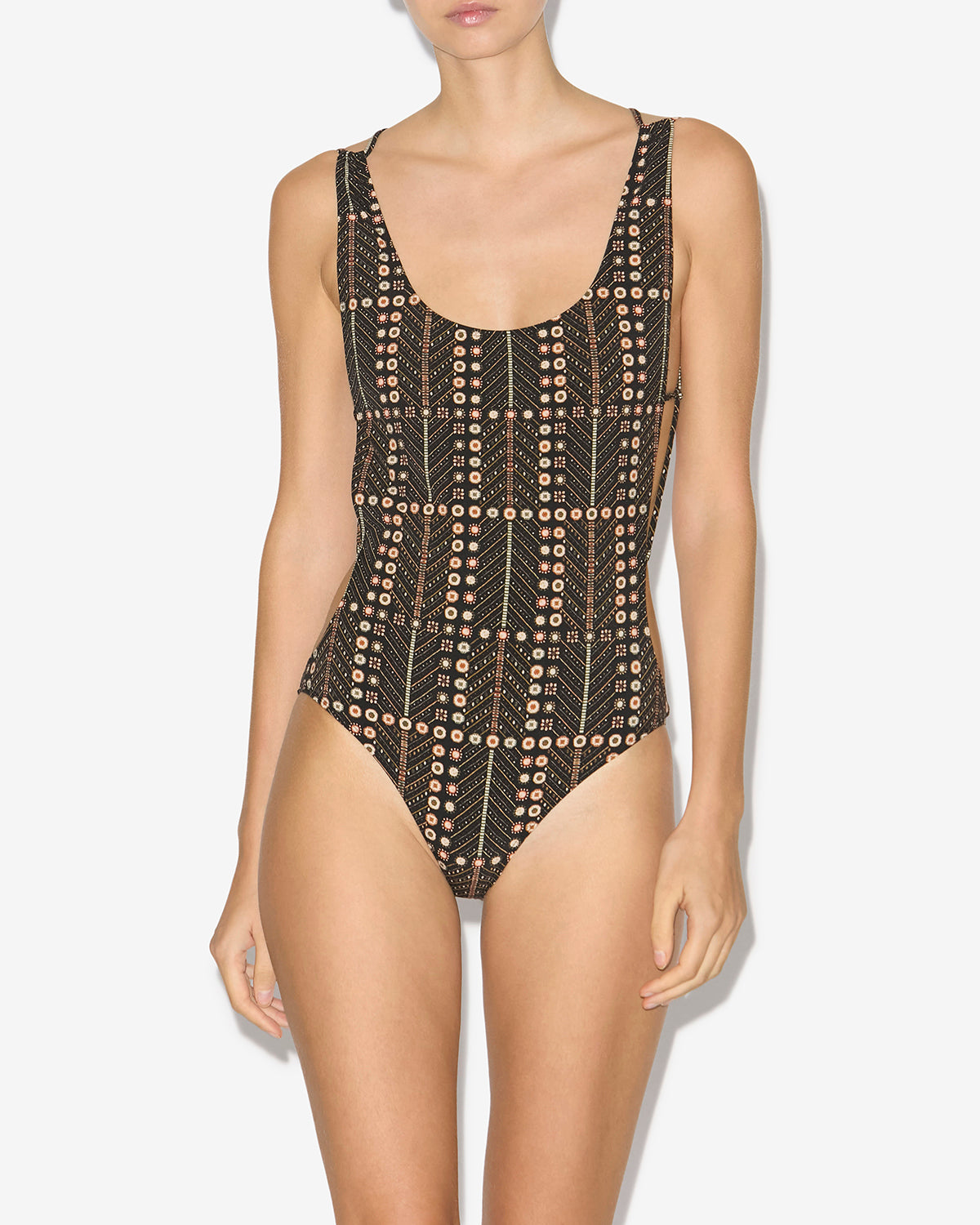 Costume tenisia Woman Nero lavato 5