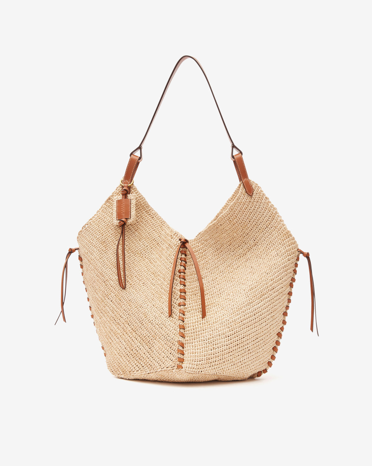 Borsa tampa Woman Natural and cognac 1