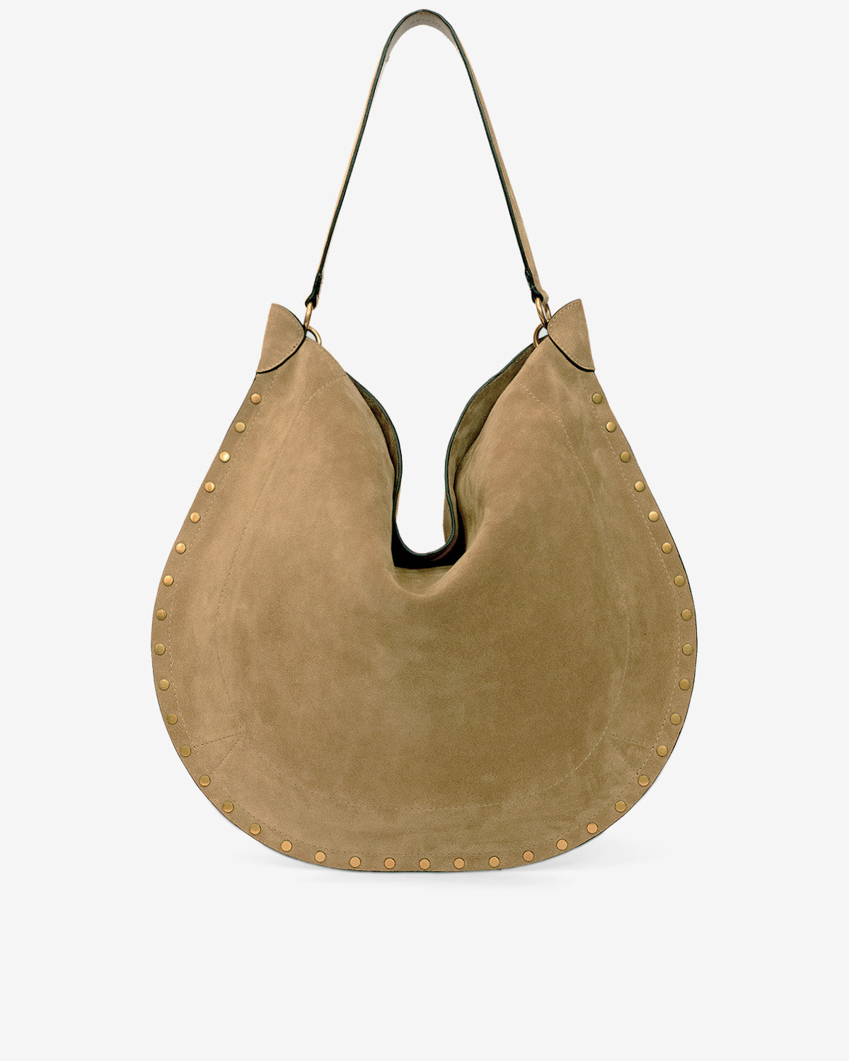 Oskan hobo soft bag Woman Taupe 5