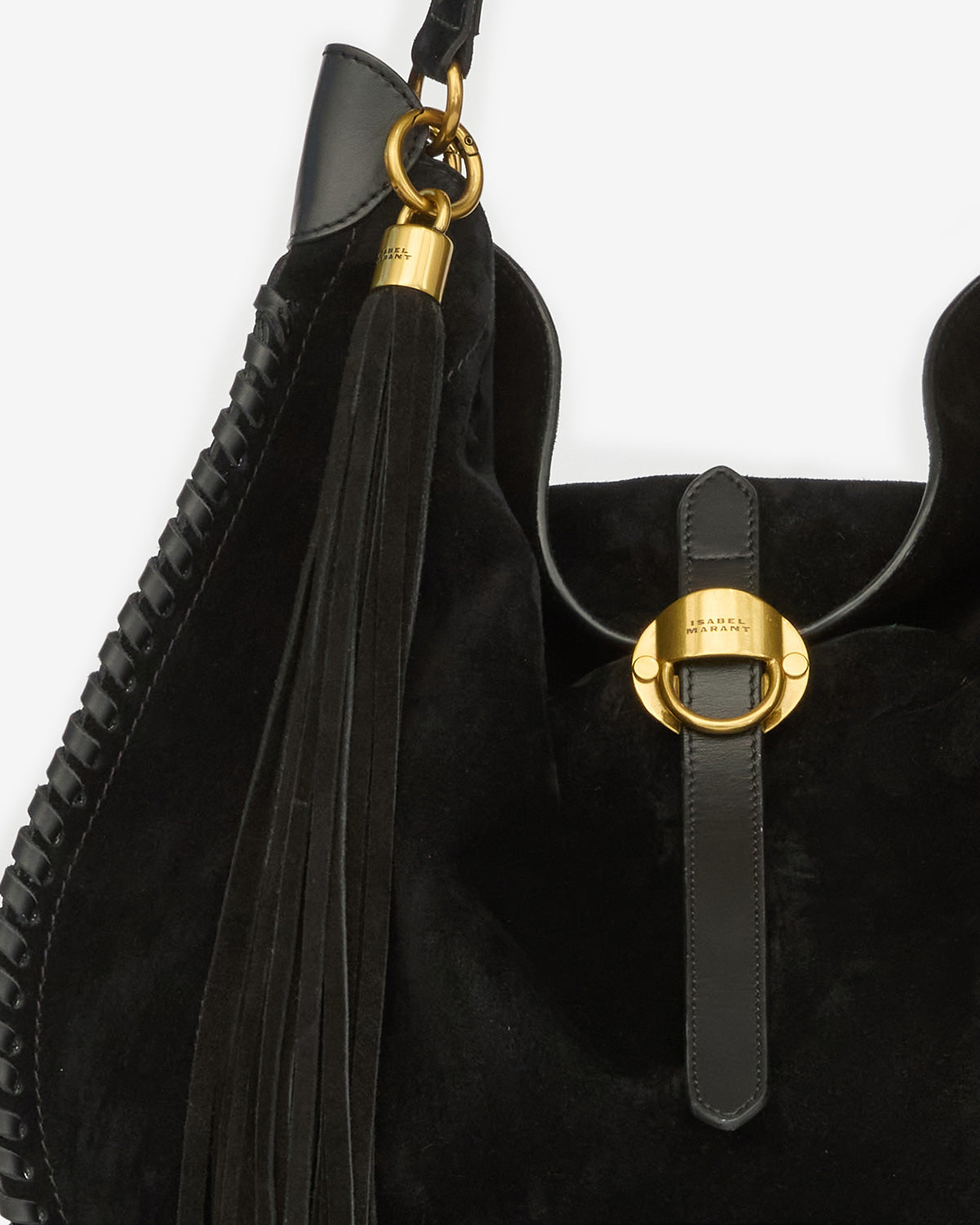 Oskan hobo folk bag Woman Black 5