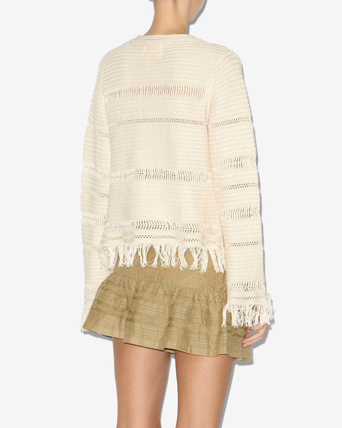 Pull azilis Woman Écru 3