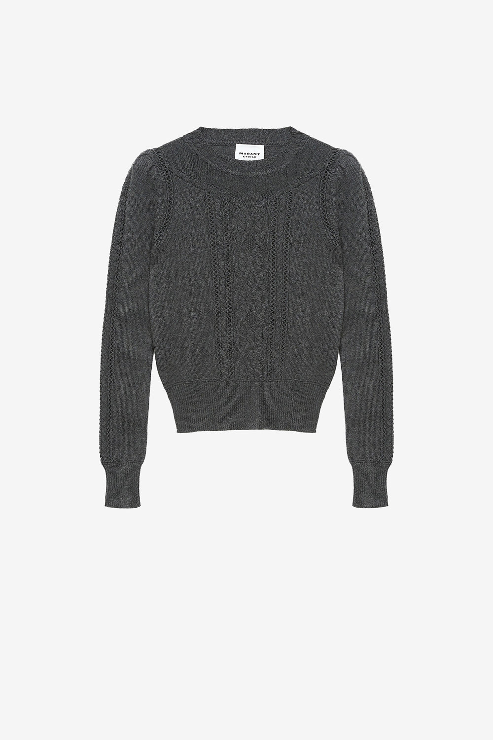 Kelia ケーブルニット製 セーター - Anthracite - Woman - 1