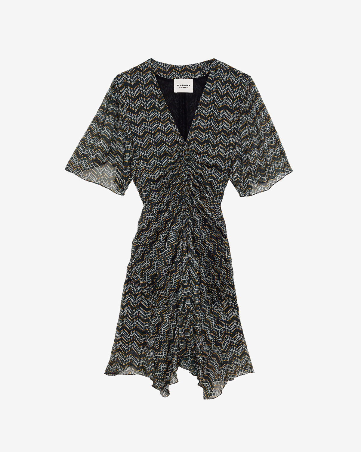 Kleid vivienne Woman Schwarz gewaschen 1