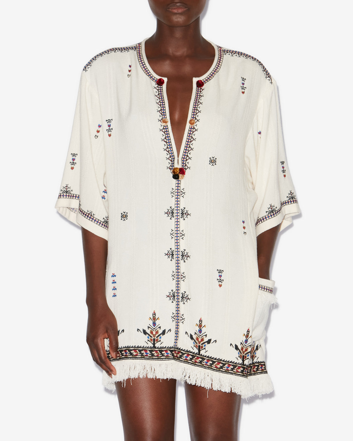 Kressy dress Woman Ecru 5
