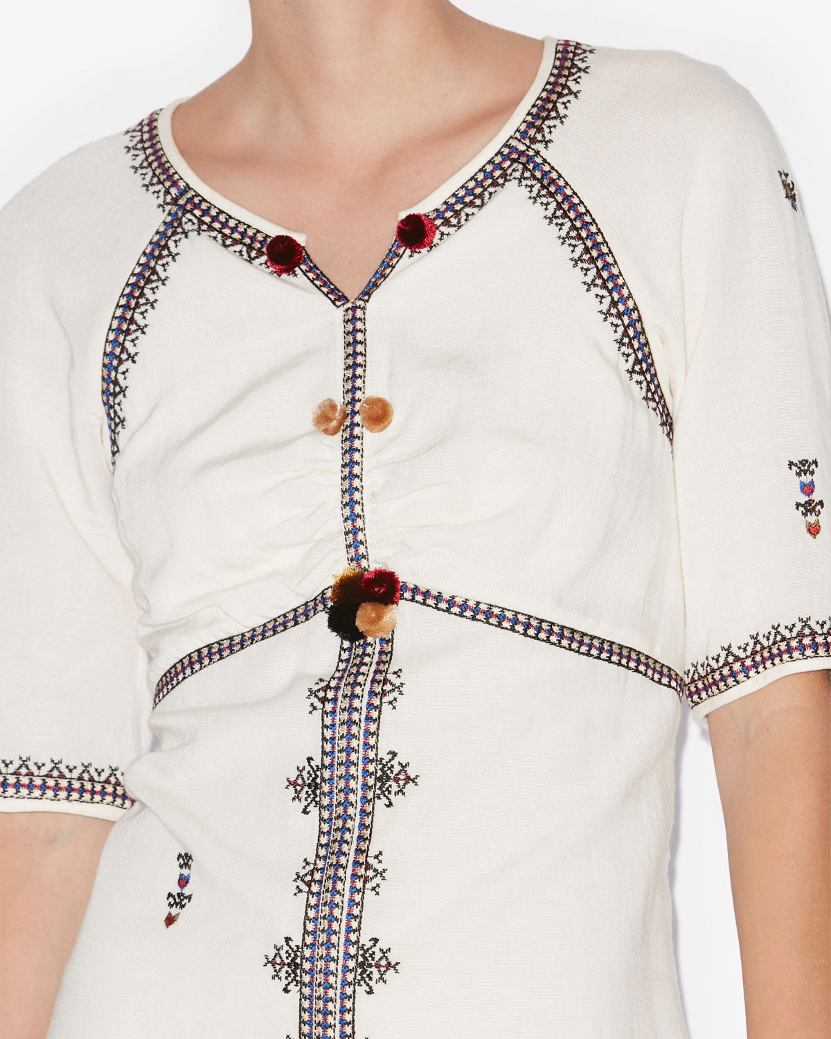 Zatini dress Woman Ecru 2