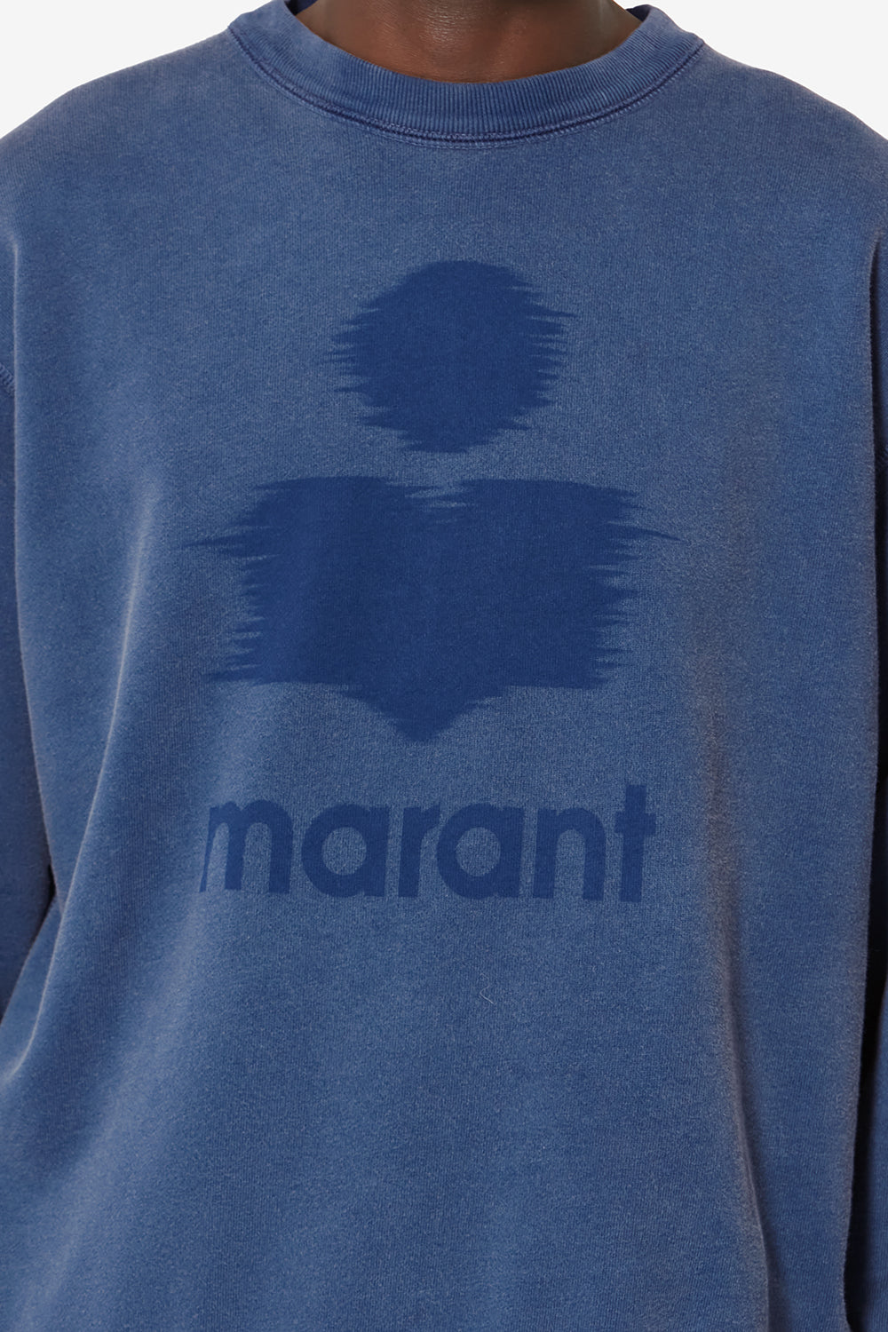 Sudadera mikoy de algodón con logotipo - Indigo - Man - 3