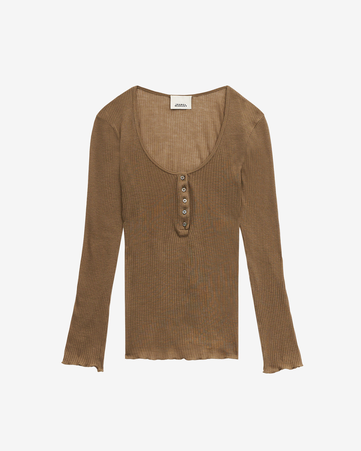 T-shirt lamylic Woman Kaki 1