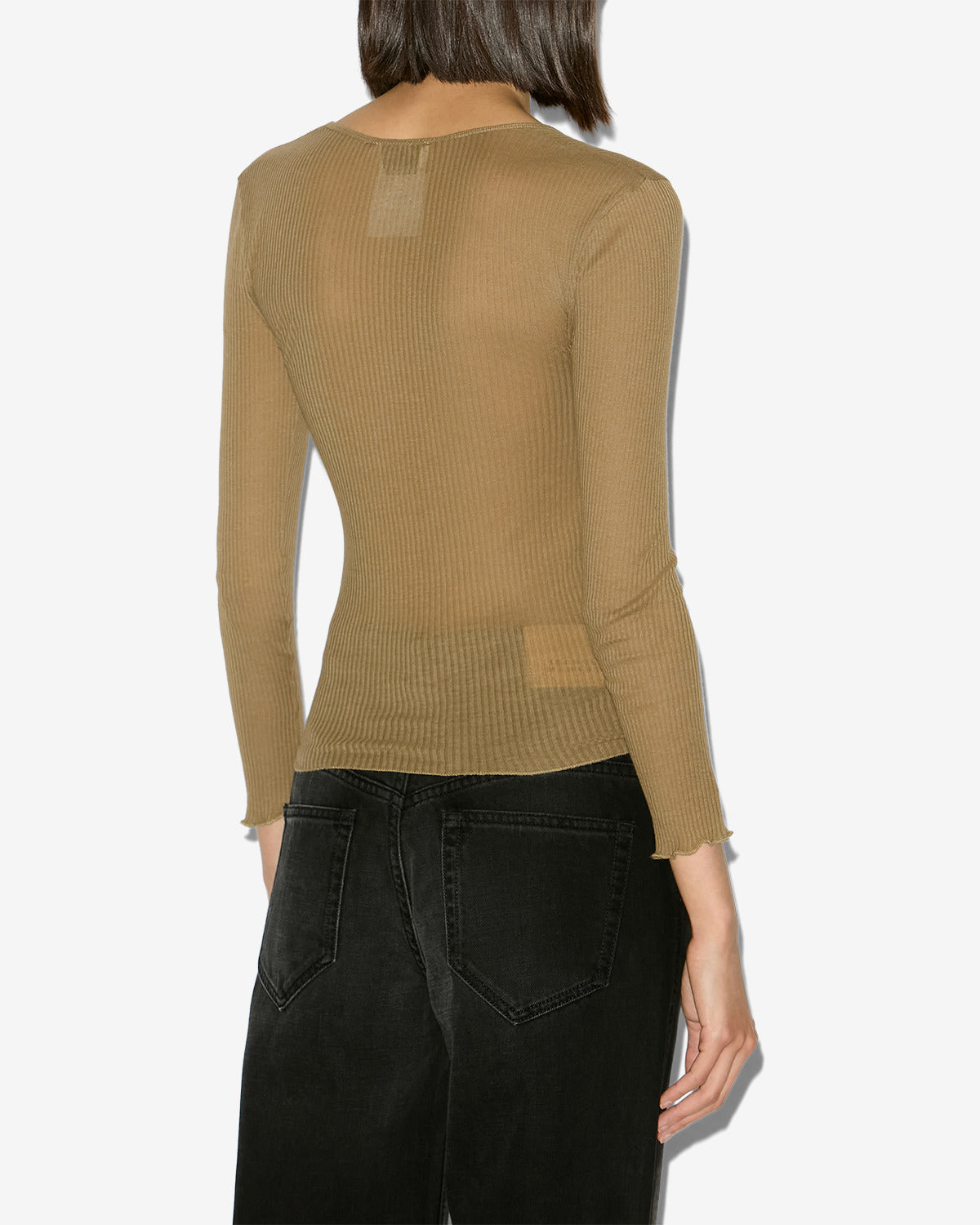 T-shirt lamylic Woman Kaki 3