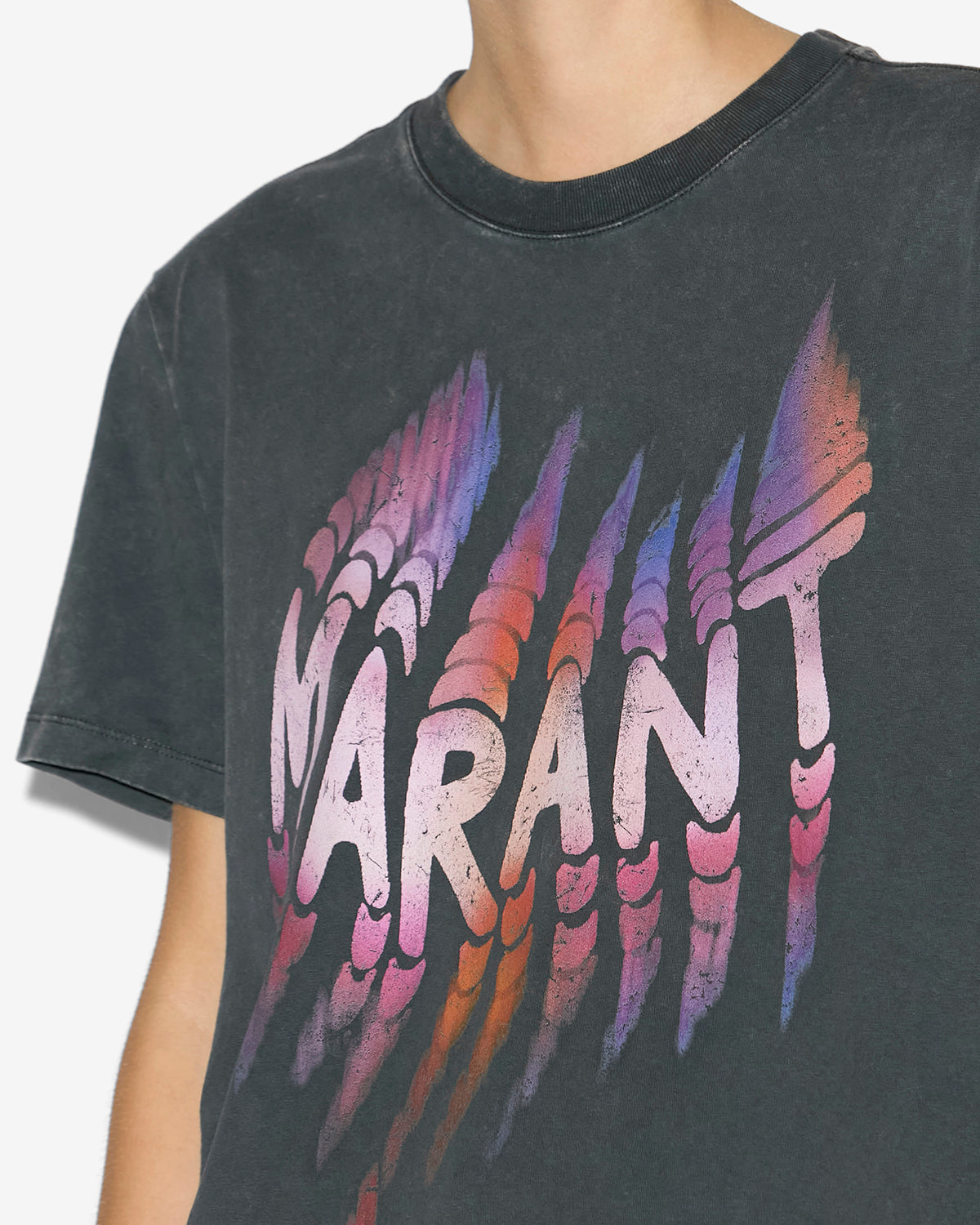 T-shirt zoeline Woman Schwarz gewaschen 2