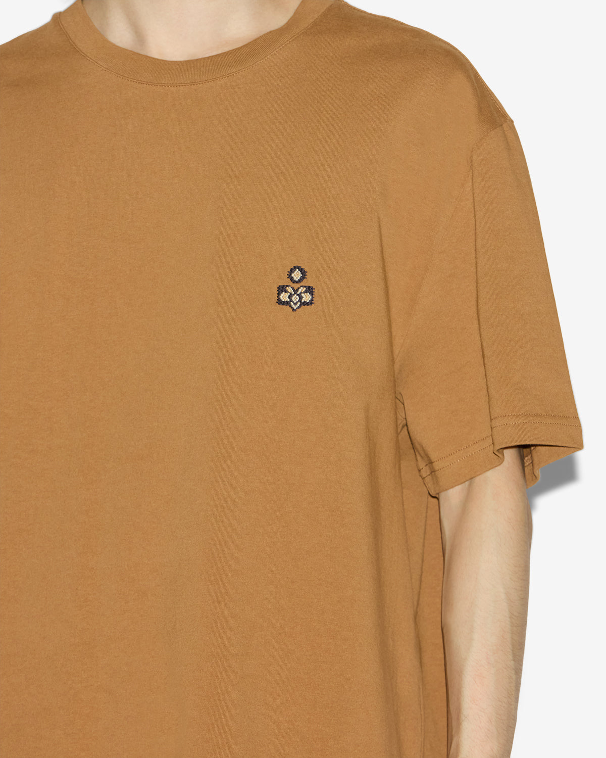 T-shirt hugo Man Camel 2