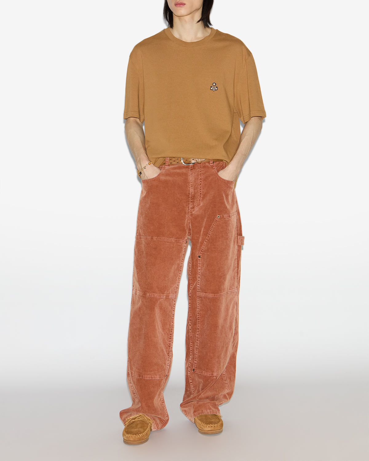 T-shirt hugo Man Camel 4