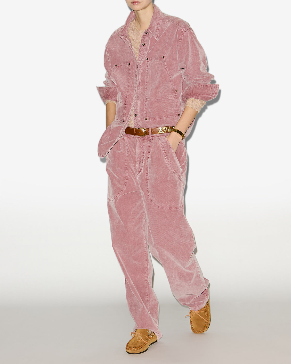 Oriana jacket Woman Sepia pink 4