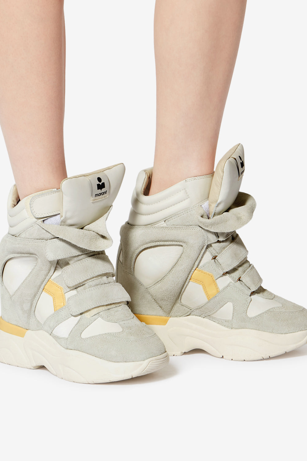 Balskee 가죽 스니커즈 - Chalk-butter - Woman - 5