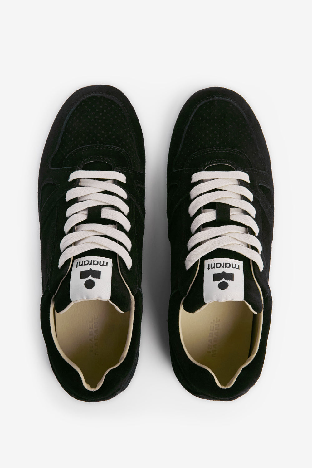 Senny low 스웨이드 가죽 스니커즈 - 검은색 - Woman - 4