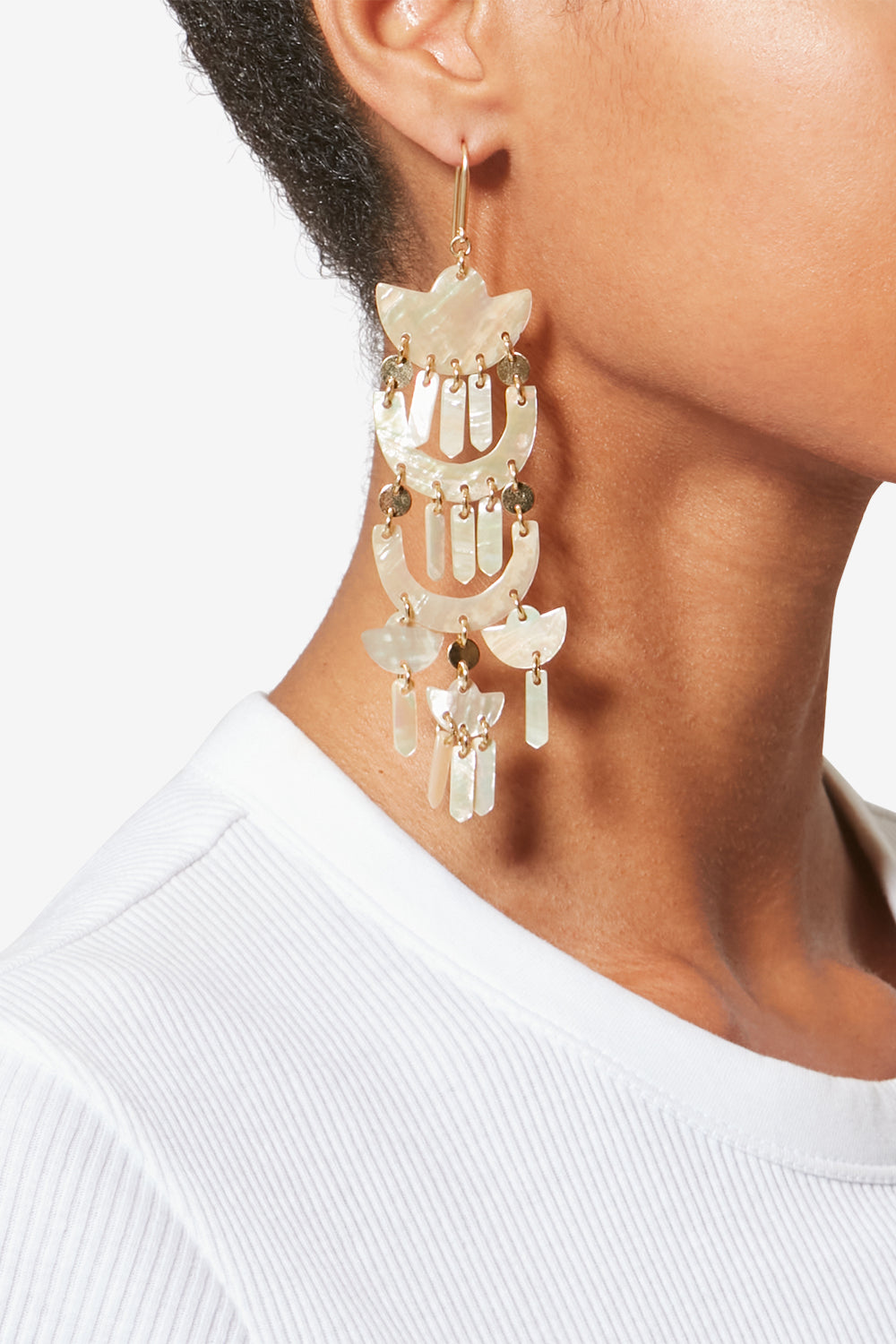 Boucles d'oreille yue - Lotus - Woman - 2