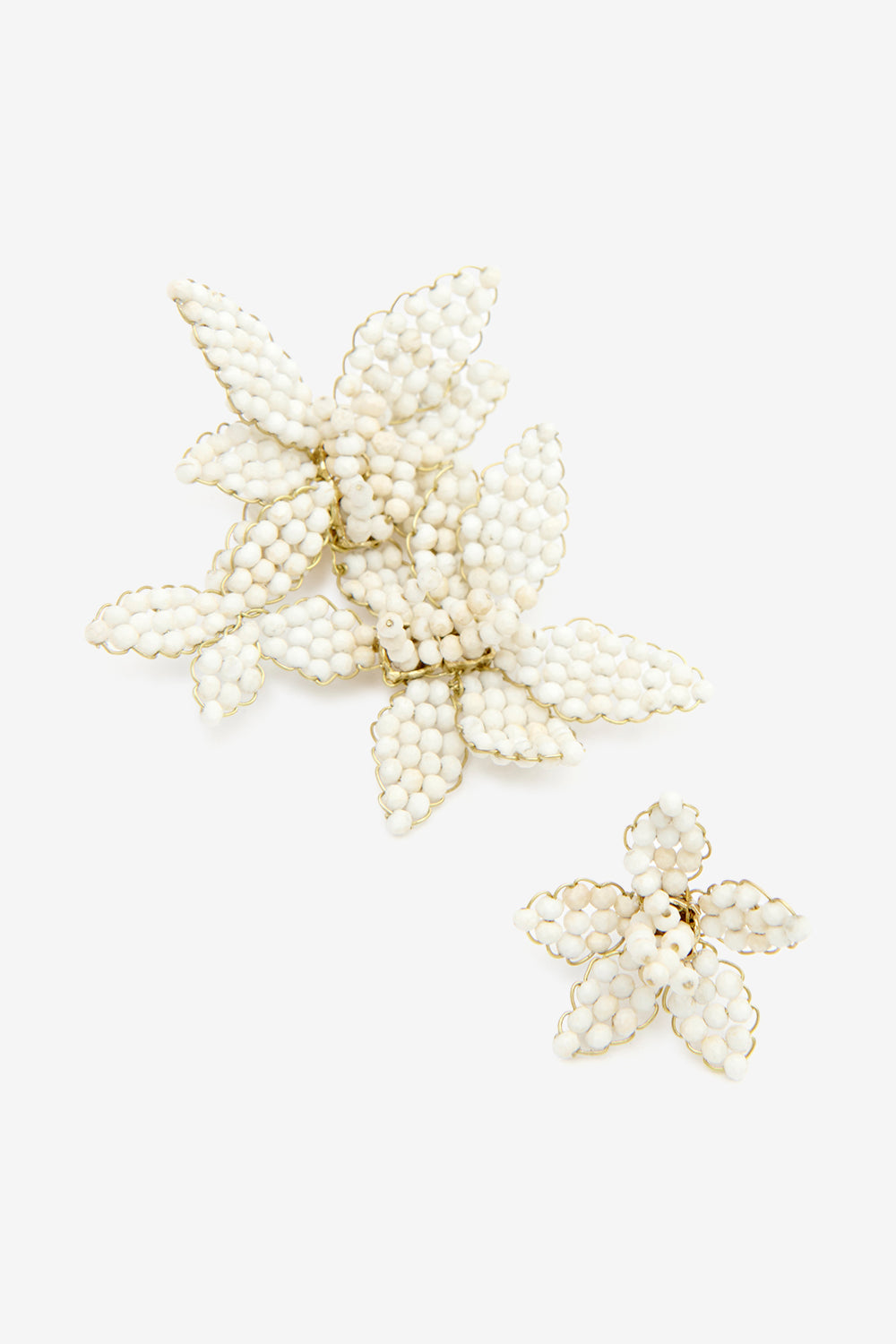 Boucles d'oreille loli - Écru - Woman - 3