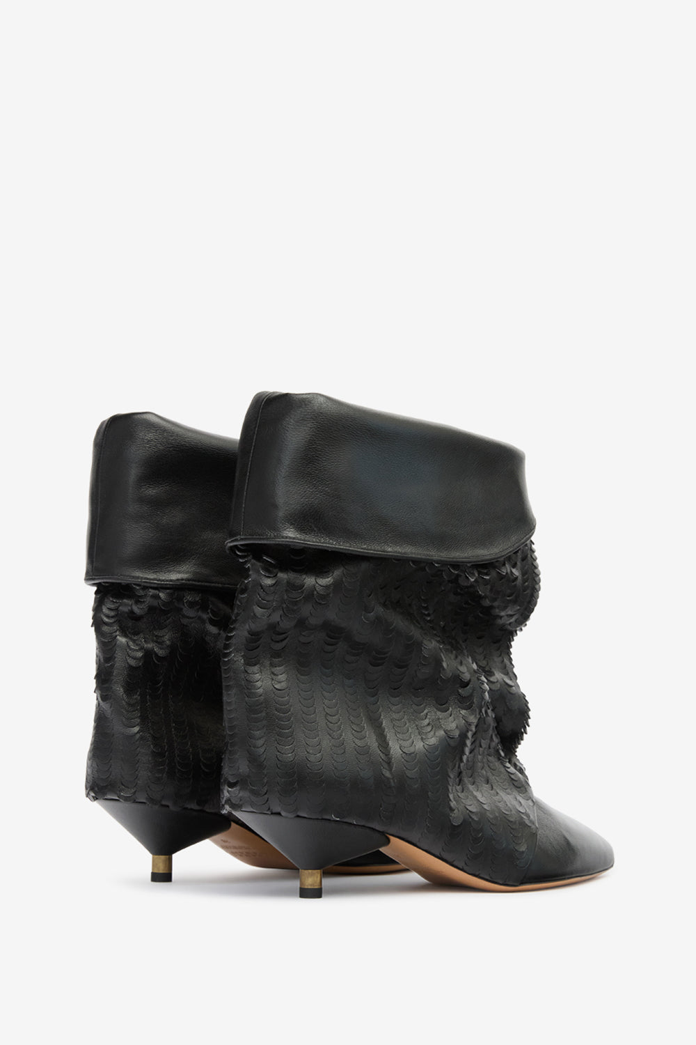 Boots edrik en cuir - Noir - Woman - 2