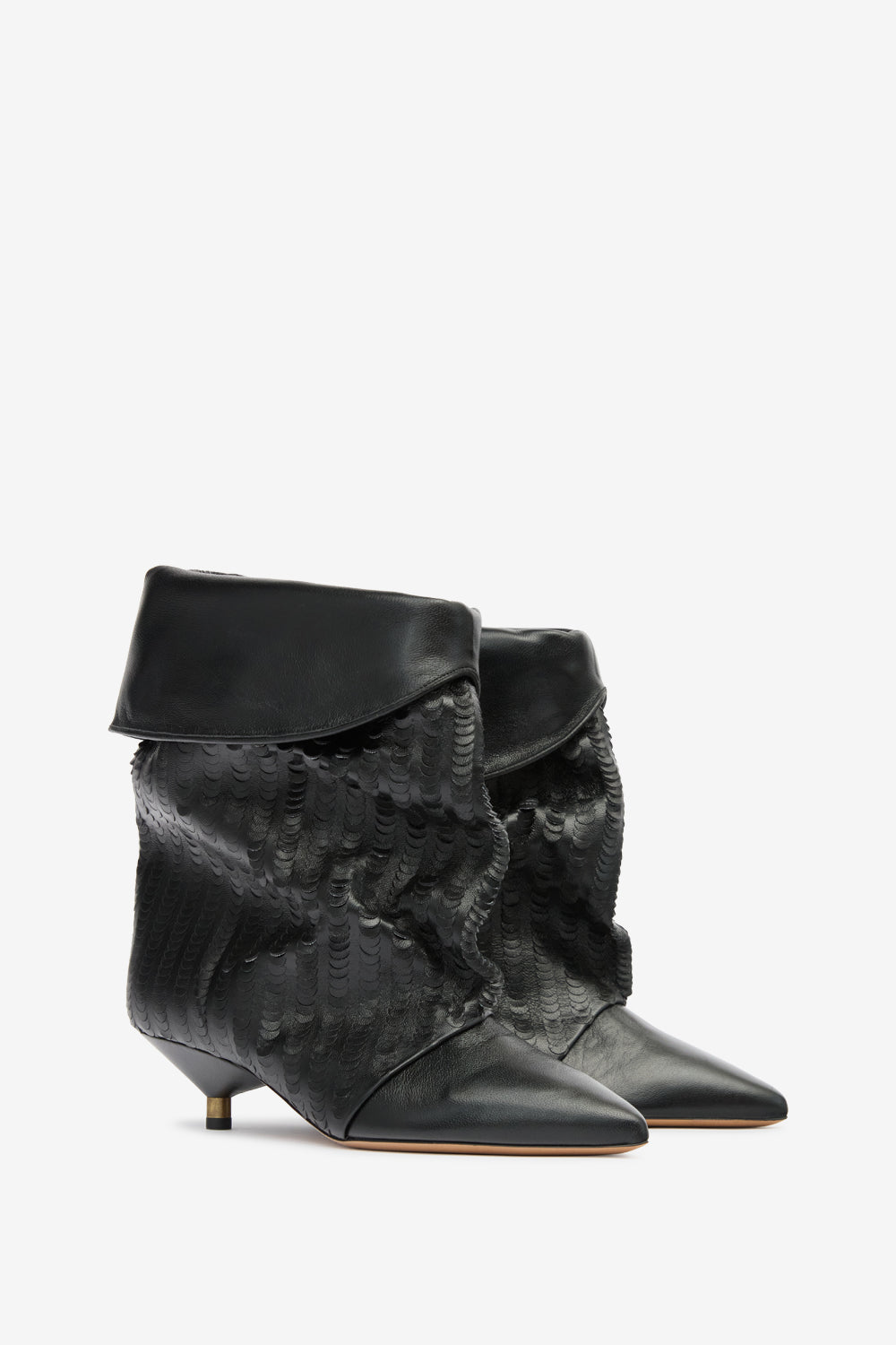 Boots edrik en cuir - Noir - Woman - 3