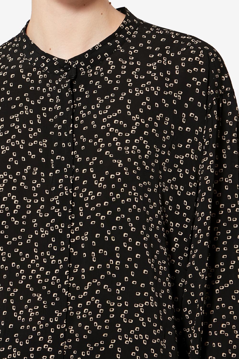 Blouse fluide catchell à imprimé origami - Noir - Woman - 3