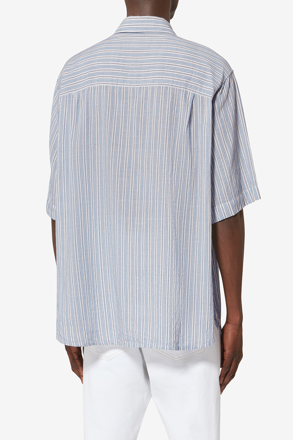 Oxfordhemd aus baumwolle labilio - Blau - Man - 5