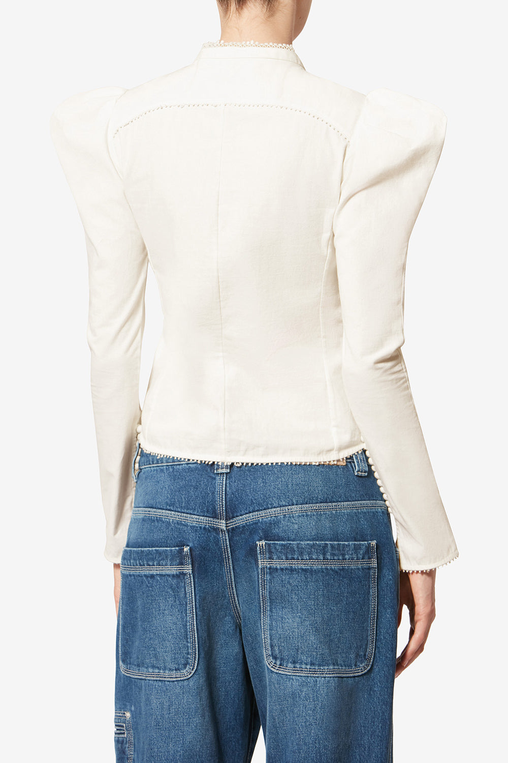 Calina コットン シャツ - 白 - Woman - 5