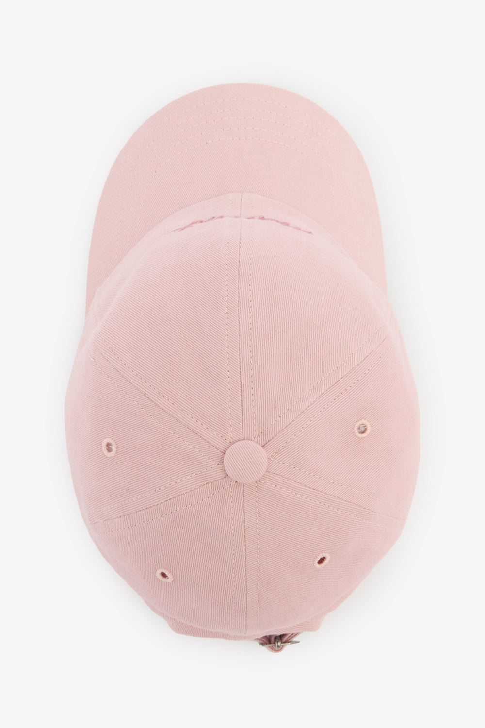 Casquette en toile de coton brodé tomas - Rose clair - Woman - 3