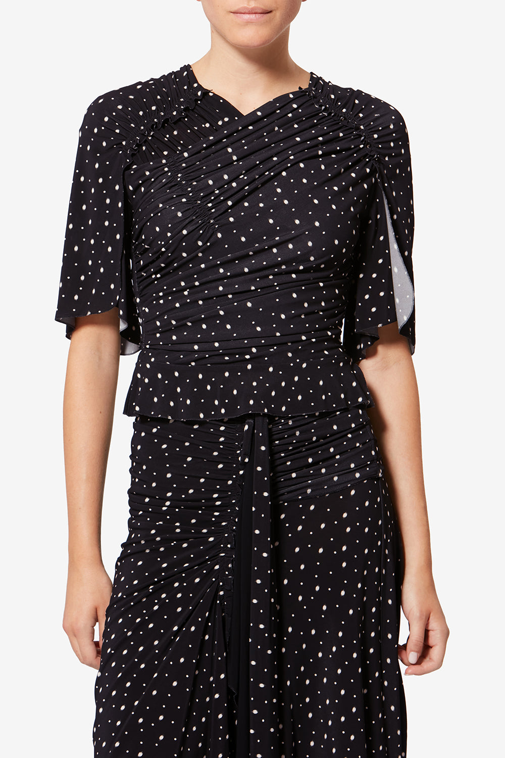 Haut / top garla - Noir et écru - Woman - 4