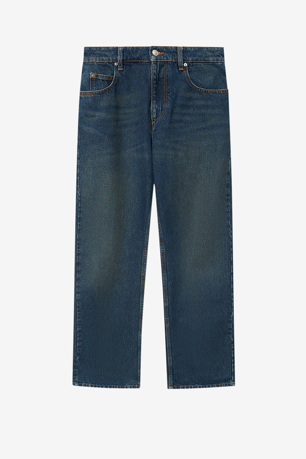 Pantalon dromie en coton - Bleu - Woman - 1