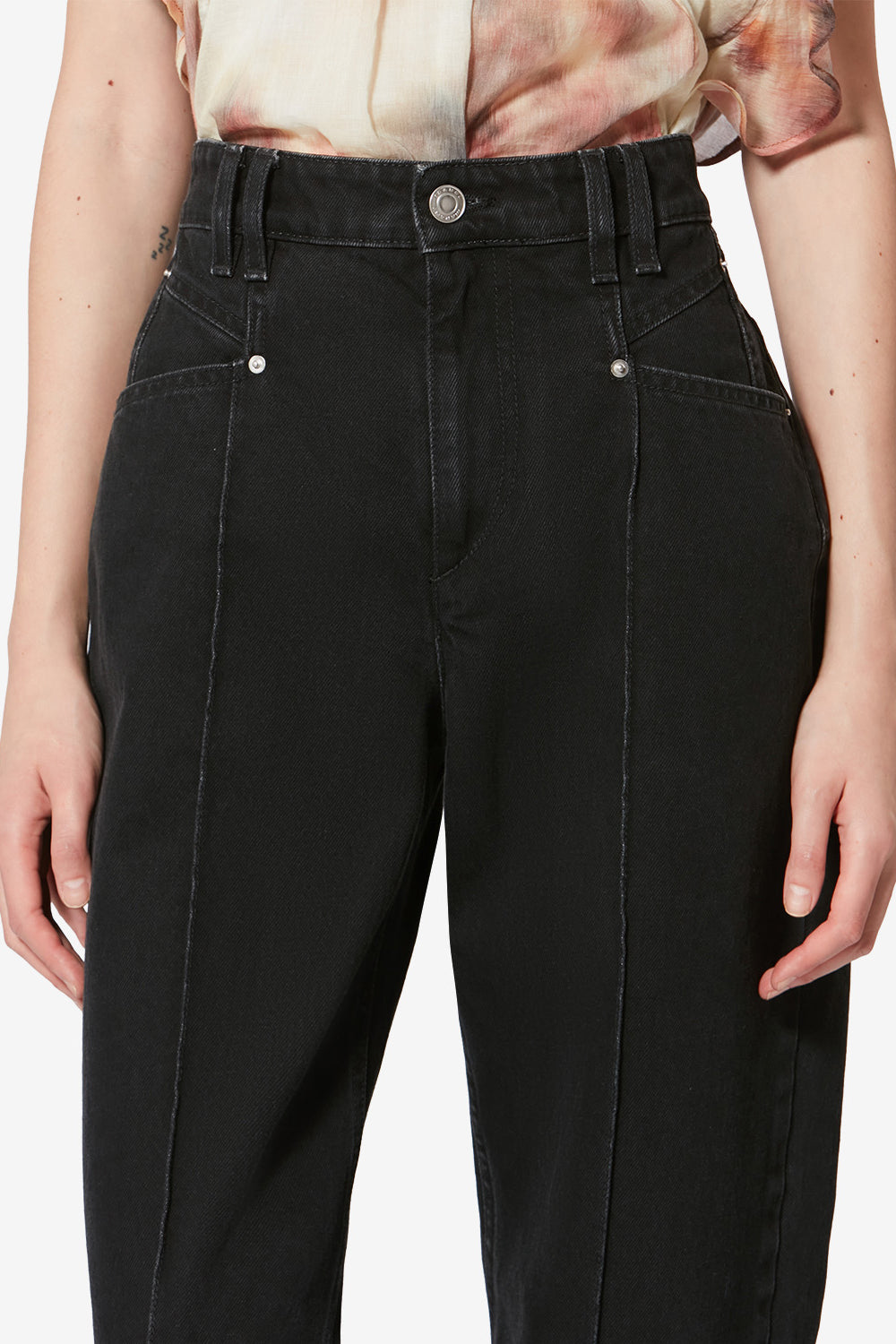 Drolane cotton pants - Black - Woman - 3