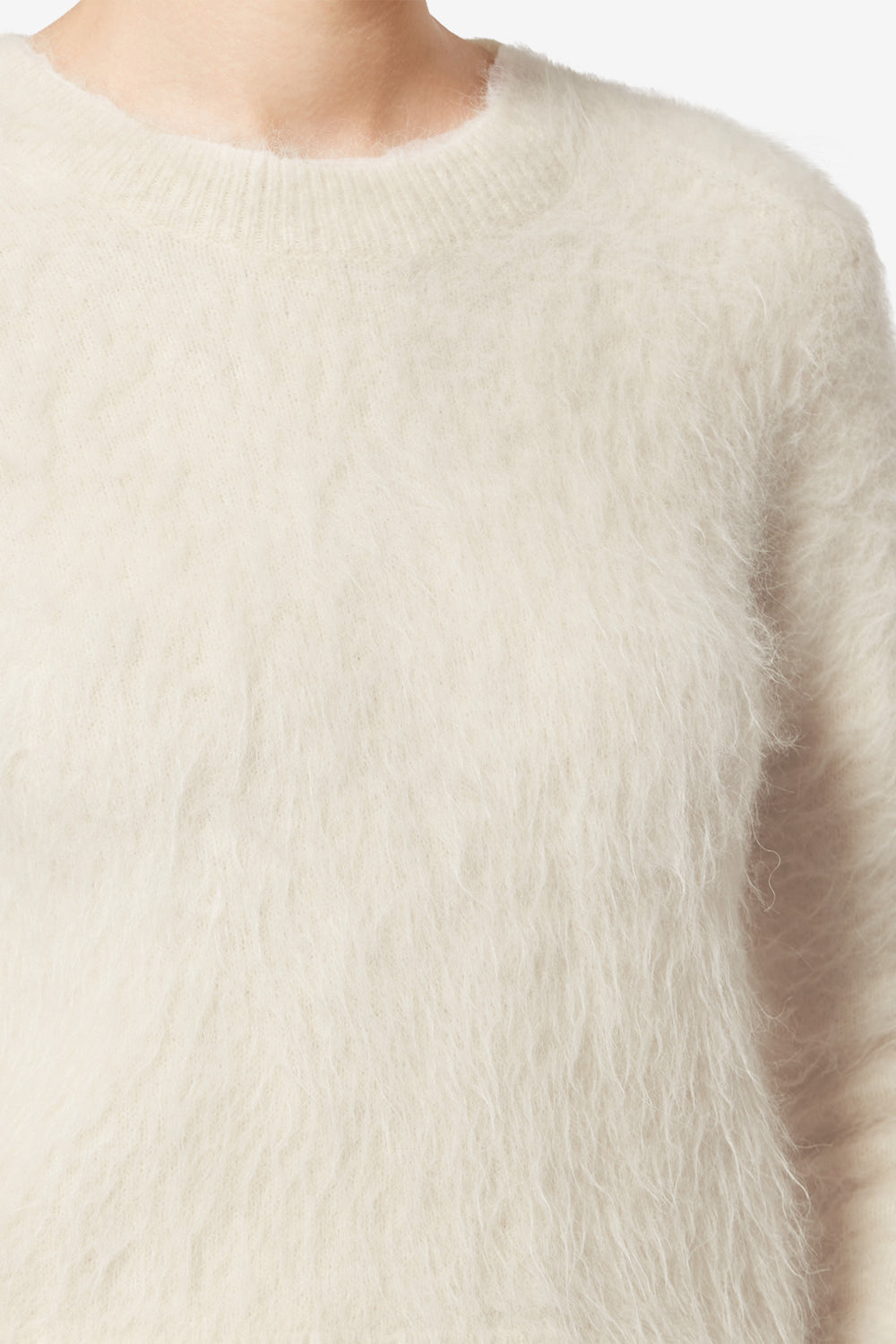 Pull hermine en laine - Écru - Woman - 3