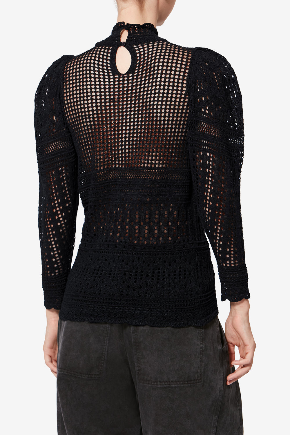 Pull dahara en coton - Noir - Woman - 5