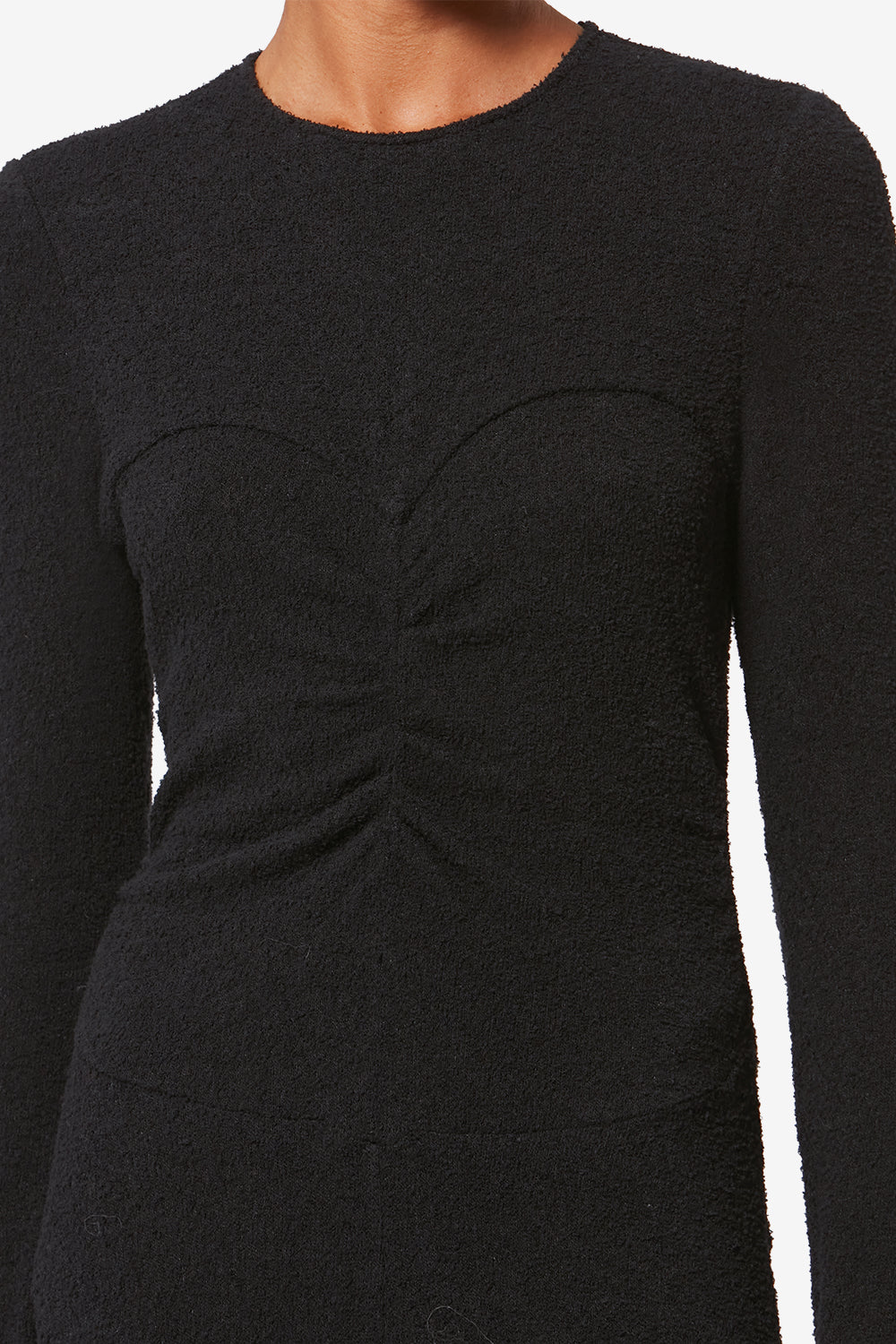 Robe flora en coton - Noir - Woman - 3