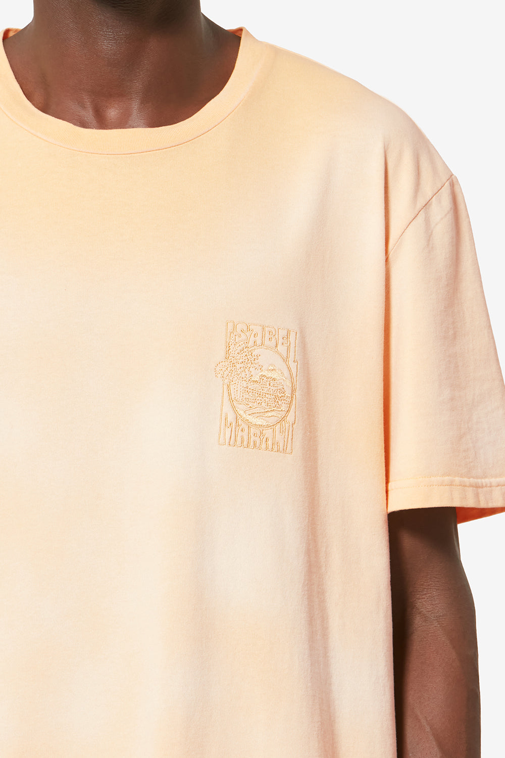 Honoré フェード加工コットン 半袖 tシャツ - Sunset - Man - 3