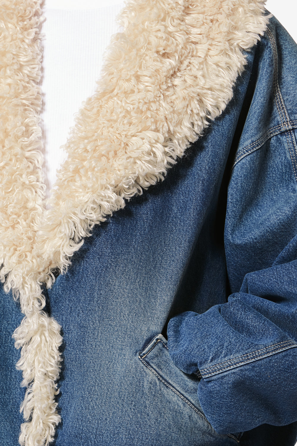 Charone denim jacket - Blue - Woman - 3