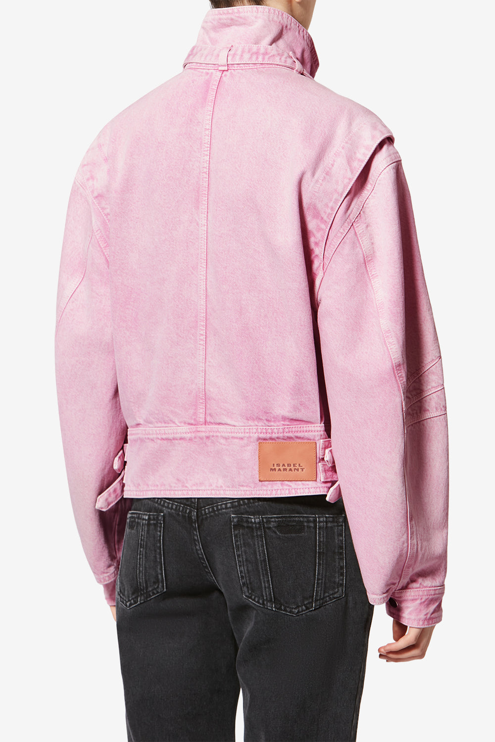 Joseline denim jacket - Pink - Woman - 5
