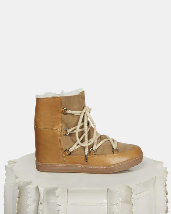 Botas de nieve nowles Woman Camel 3