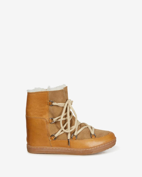 Boots apres ski Nowles Femme camel ISABEL MARANT Site Officiel