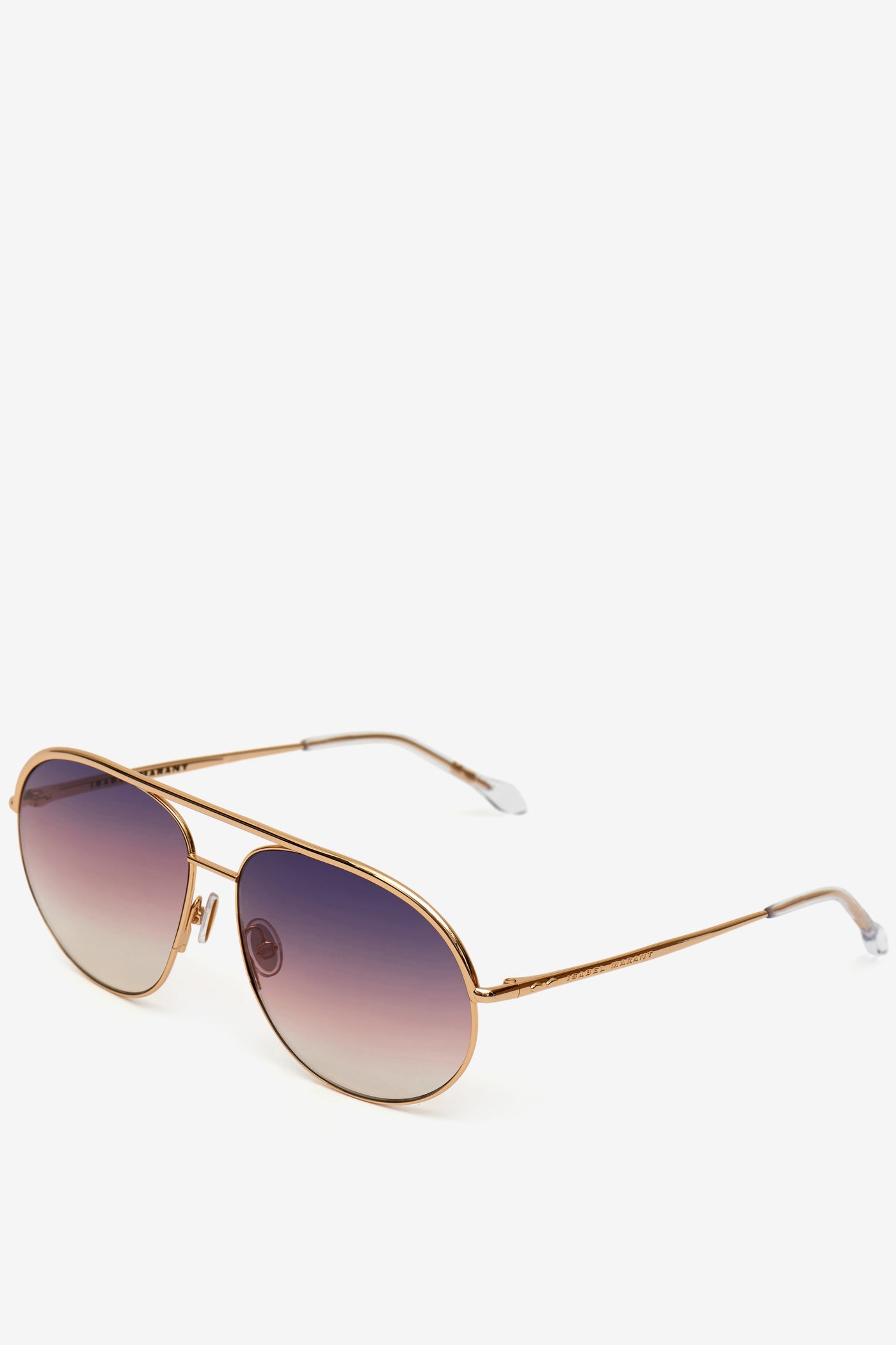 Aviator-sonnenbrille tymo - Pink gold-gray pk be s - Woman - 3