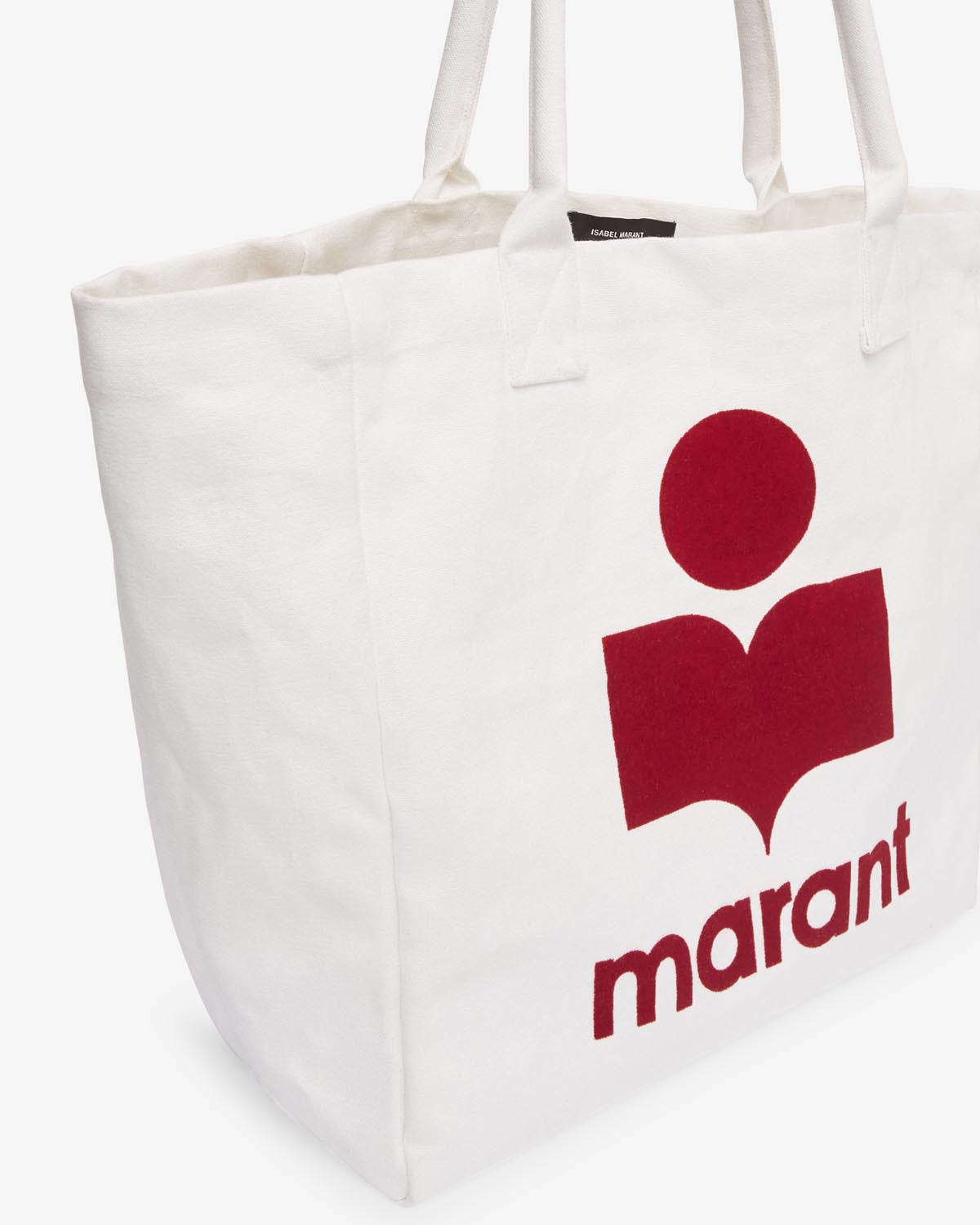 Yenky logo-embroidered tote bag in canvas - 에크루 - Woman - 5