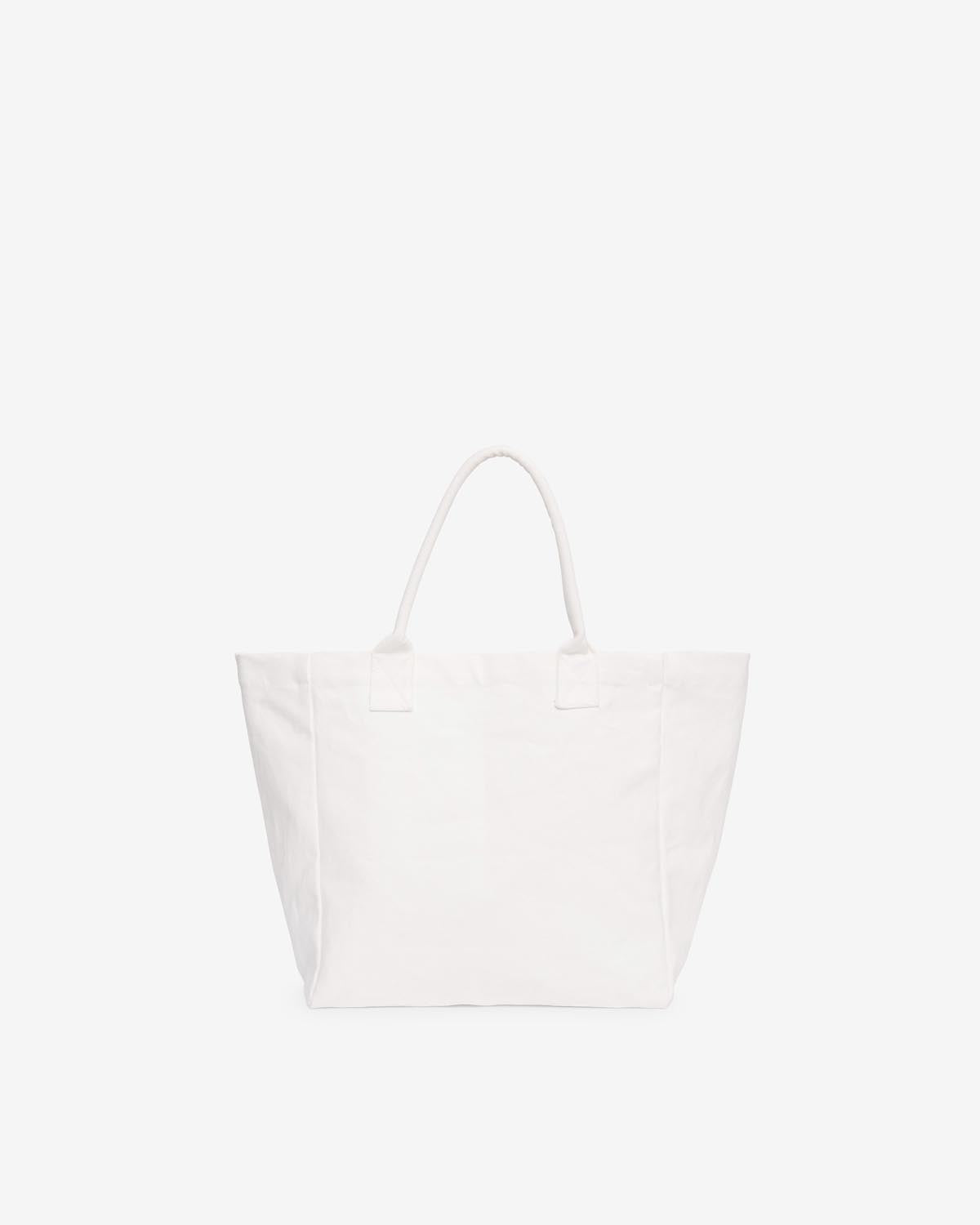 Yenky logo-embroidered tote bag in canvas - 에크루 - Woman - 2
