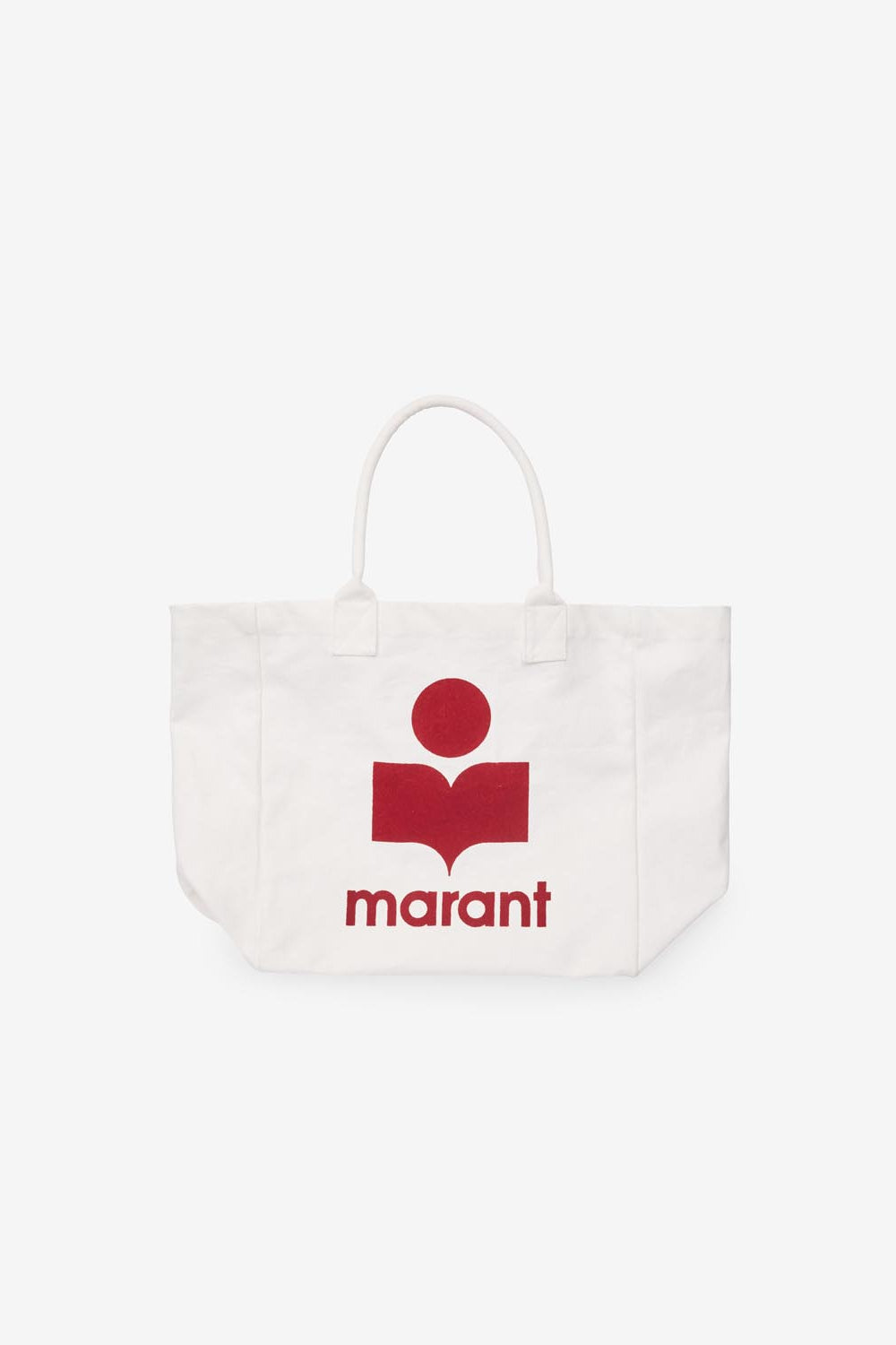 Yenky logo-embroidered tote bag in canvas - Ecru - Woman - 4