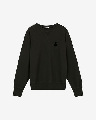 Mike cotton sweatshirt - Nero lavato - Man - 5